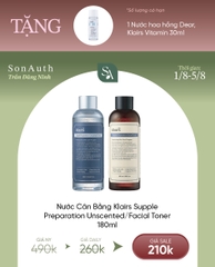 Nước Cân Bằng Không Mùi Klairs Supple Preparation Unscented Toner