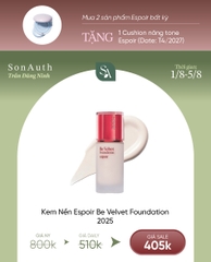 Kem Nền Mịn Lì Espoir Be Velvet Foundation 30g