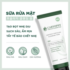 Sữa Rửa Mặt Sạch Sâu Caryophy Portulaca Cleansing Foam 150ml