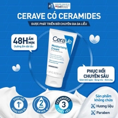 Kem Dưỡng Ẩm Dành Cho Da Khô Cerave Moisturising Cream For Dry To Very Dry Skin 50ml