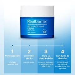 Kem Dưỡng Realbarrier Aqua Soothing Cream 50ml