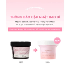 Mặt Nạ Đất Sét Aperire Spa Relief Pore Mask 120g