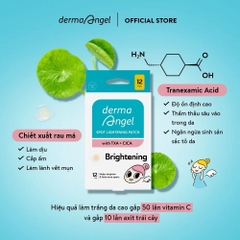 Miếng Dán Mụn Chuyên Biệt Derma Angel Acne Patch 12pcs