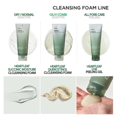 Sữa rửa mặt Heartleaf Succinic Moisture Cleansing Foam 150ml