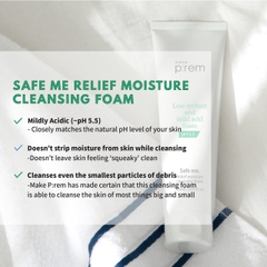 Sữa Rửa Mặt Make P:rem Safe Me Relief Moisture Cleansing Foam