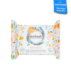 Khăn ướt vệ sinh Femfresh Intimate Skin Care Daily Wipes (10m)
