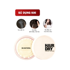 Phấn Gội Khô Hương Nước Hoa So.Natural Hair Dry Powder Perfume 4g