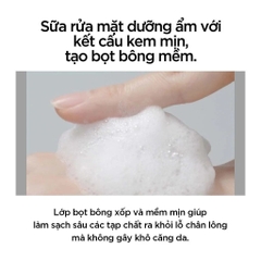 Sữa Rửa Mặt Isntree Hyaluronic Acid Low-pH Cleansing Foam 150ml