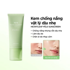 Kem Chống Nắng Abib Sunscreen SPF 50