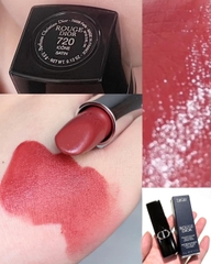 Set Son Dior Lipstick Case Rouge Dior 720S Gift Platinum Member