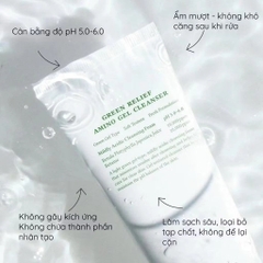 Gel Rửa Mặt Dịu Da Dr.Althea Green Relief Amino Gel Cleanser 100ml