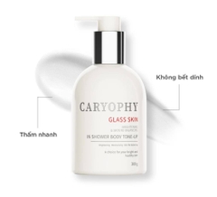 Kem Dưỡng Thể Trang Điểm Da Caryophy Shower Body Tone Up Cream 300g