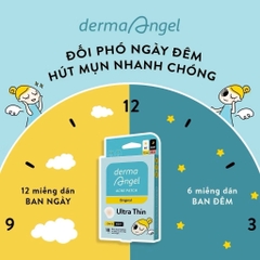 Miếng Dán Mụn Chuyên Biệt Derma Angel Acne Patch 12pcs