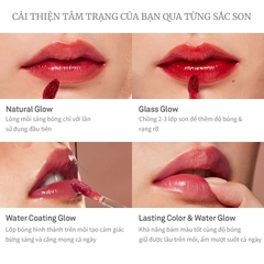 Son Tint Bóng Mỏng Nhẹ hince Mood Enhancer Water Liquid Glow 4ml