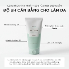 Sữa rửa mặt Heimish All Clean Foam 150g