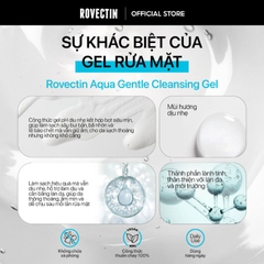 Gel Rửa Mặt Dưỡng Ẩm Rovectin Aqua Gentle Cleansing Gel 175ml