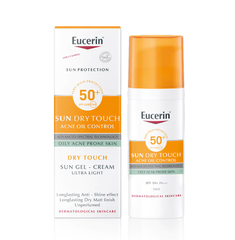 Kem Chống Nắng Eucerin Acne Oil Control Dry Touch Sun Gel - Cream SPF50+ 50ml