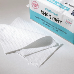 Khăn Lau Mặt Chillwipes Facial and Hand Disposable Cleansing Towel