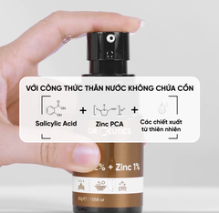 Tinh Chất DrCeutics BHA 2% + Zinc 1% 30g