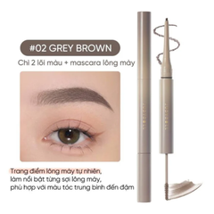 Bút Kẻ Mày 2 Đầu Judydoll Duo Eyebrow Pencil