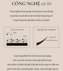 Chuốt Mi Bền Màu Dinto Dante One By One Lash Definer 401 Warm Black