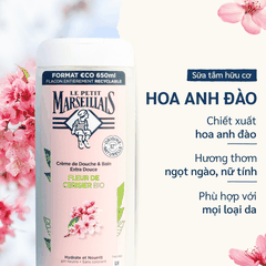 Gel Tắm 92% Hữu Cơ Le Petit Marseillais Gel Douche Extra Doux 92% 650ml
