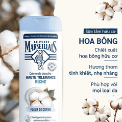 Gel Tắm 98% Hữu Cơ Le Petit Marseillais Shower Gel 98% 400ml