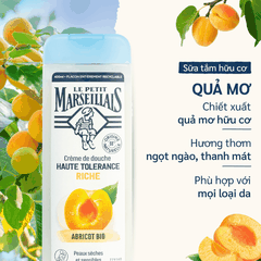 Gel Tắm 98% Hữu Cơ Le Petit Marseillais Shower Gel 98% 400ml