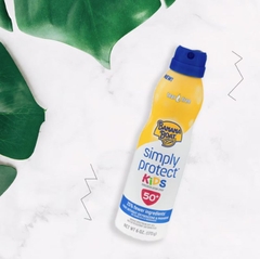 Xịt Chống Nắng Trẻ Em Banana Boat Simply Protect Kids SPF50 170g