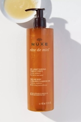 Gel Tắm 2 Trong 1 Nuxe Rêve de Miel Ultra-Rich Cleansing Gel 400ml