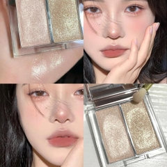 Phấn Bắt Sáng 2 Ô Clio Prism Highlighter Duo 2.8g