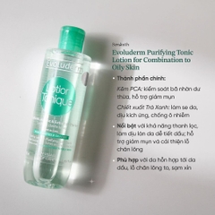 Nước Cân Bằng Evoluderm Purifying Tonic Lotion Combination to Oily Skin