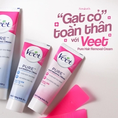 Kem Tẩy Lông Cơ Thể Veet Pure Hair Removal Cream