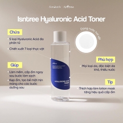 Nước Cân Bằng Isntree Hyaluronic Acid Toner 200ml