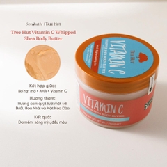 Bơ Dưỡng Thể Tree Hut Whipped Shea Body Butter 240g