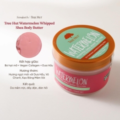 Bơ Dưỡng Thể Tree Hut Whipped Shea Body Butter 240g