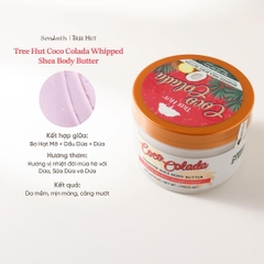 Bơ Dưỡng Thể Tree Hut Whipped Shea Body Butter 240g