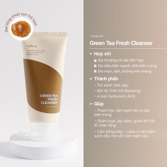 Sữa Rửa Mặt Isntree Green Tea Fresh Cleanser 120ml