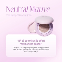 Phấn Nước Espoir Dewlike Jello Tone Up Cushion Nudie Peach (Kèm túi)