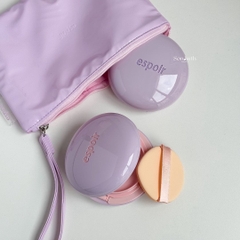 Phấn Nước Espoir Dewlike Jello Tone Up Cushion Nudie Peach (Kèm túi)