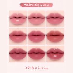 Bảng Má & Môi Dasique Mood Painting Lip & Cheek Palette 6g