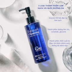 Dầu Tẩy Trang Cure Extra Oil Cleansing 200ml