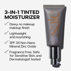 Kem Nền Dưỡng Ẩm Saie Slip Tint Tinted Moisturizer 40ml