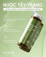 Nước Tẩy Trang DrCeutics Ultra-mild Olive Cleansing Water 500ml