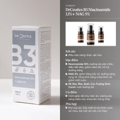 Tinh Chất DrCeutics B3 Niacinamide 12%+ NAG 5% 30g