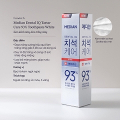 Kem Đánh Răng Median Tartar Toothpaste 120g