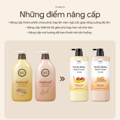 Sữa Tắm Happy Bath Natural Body Wash 900g
