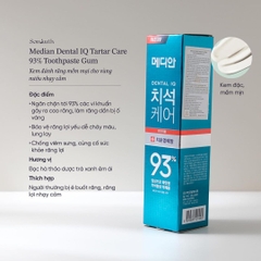 Kem Đánh Răng Median Tartar Toothpaste 120g