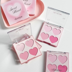 Phấn Má Dasique Blending Mood Cheek Sweet Heart Collection 9g