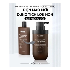 Dưỡng Thể DrCeutics Niacinamide 10% + α – Arbutin 2% Body Lotion 200g